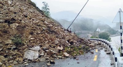 Monsoon-triggered floods and landslides disrupt major highways