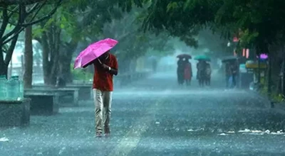 Nationwide monsoon rain and localized heavy downpours forecast today