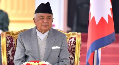 President Paudel to donate one month salary to Prime Minister Disaster Relief Fund