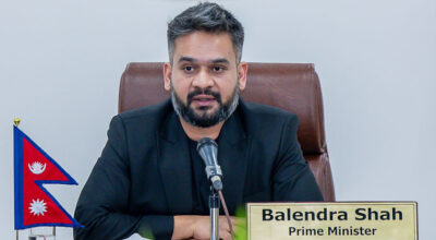 PM Balen Shah leaving for US today to attend UN General Assembly