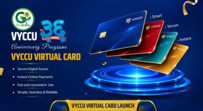 VYCCU launches ‘virtual card’ first time in country