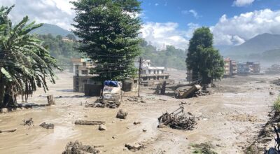 Bhotekoshi flood devastates two markets and customs area in Rasuwa