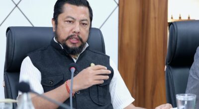 Energy Minister Shrestha visits flood-affected areas in Trishuli of Nuwakot