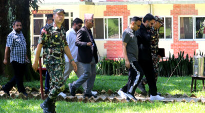 PM Shah holds flood response briefing with top security officials in Nuwakot