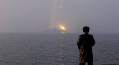 North Korea conducts suspected ballistic missile launch as US-South Korea gear for key military drill next week