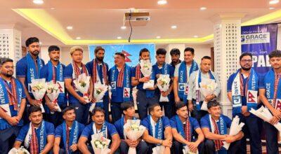 Nepal ‘A’ cricket team off to Australia