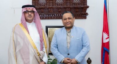 Nepal and Saudi Arabia discuss labor welfare and bilateral relations
