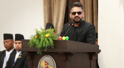 PM Balen submits medical report to justify wearing sunglasses in Parliament