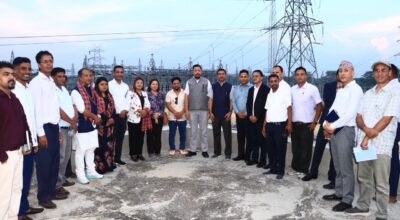 Energy Minister Shrestha for improving power supply and increasing consumption
