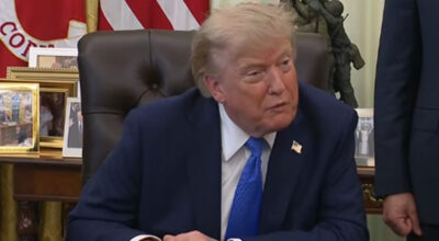 President Donald Trump says US officials met Iran mediators
