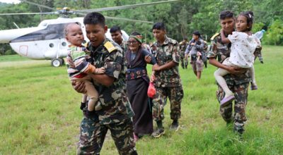 Rasuwa flood: 2,465 rescued, including 163 foreign nationals