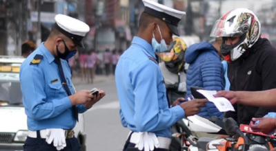 230 vehicles penalized for traffic violations in one month