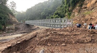 New bailey bridge installed over Puwa Khola