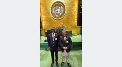 Nepal and Uganda foreign ministers meet in New York