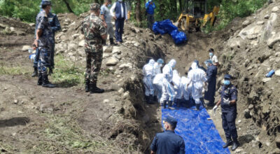 Chitwan collects samples from 68 persons for DNA matching with retrieved bodies