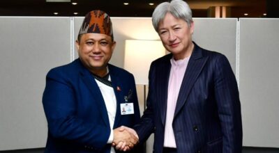 Foreign Minister Khanal calls on his Australian counterpart Wong
