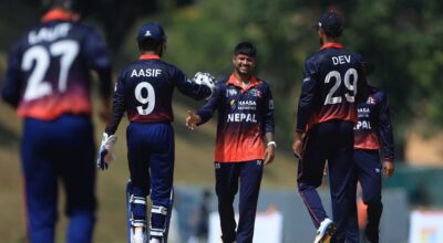 Nepal Sets 104-Run Target Against Malaysia in ACC Premier Cup
