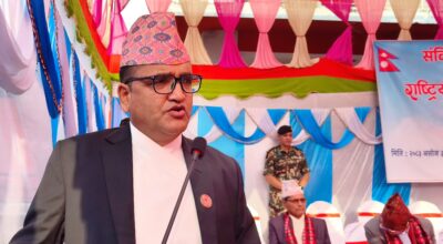 Chief Minister Bhatta for institutionalizing Constitutional achievements