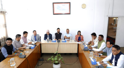 All-party meeting underway at Singha Durbar