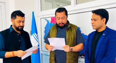 Energy minister Shrestha takes oath as RSP secretariat member