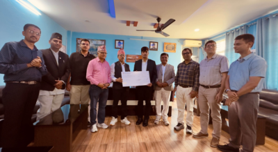 Hotel Pawa contributes Rs 1.1 million to Prime Minister’s Disaster Relief Fund