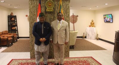 Foreign Minister Khanal meets Sri Lankan counterpart in New York
