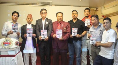 Journalist Aryal’s book ‘Nepal-Japan Khel Sambandha’ released in Japan