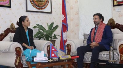 IFRC Regional Director for Asia Pacific calls on Minister Badi