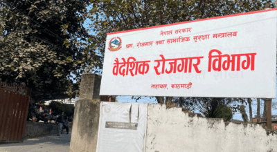 Over 130,000 Nepalis depart for foreign employment in two months