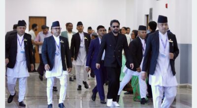 PM Shah attends HoR meeting