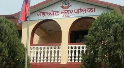 Flood relief distributed to 140 families in Gaindakot