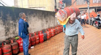Cooking gas shortage hits Kathmandu as supply drops to 25,000 cylinders