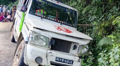 Eight Injured in Gorkha Jeep Accident