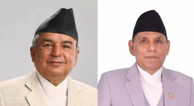 President Paudel and Chairman Dahal hold meeting