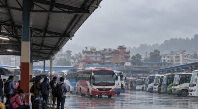 Highways connecting Kathmandu obstructed: Public vehicles put on hold