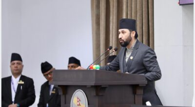 Rabi Lamichhane silent on Gen Z contribution in parliament address