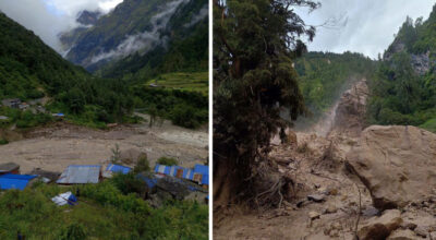 Floods affect life in Namrung of Chumnubri-4