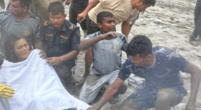 Woman rescued alive from flooded house in Nuwakot