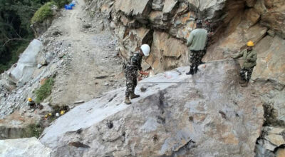 Khandbari-Kimathanka Road resumes service following restoration efforts