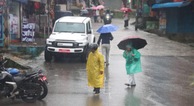 Continuous rain disrupts daily life in Kathmandu