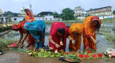 Jitiya Nirjala fast concludes