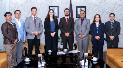 US chargé d’affaires Bouldin meets Minister Pokharel to discuss education and sports cooperation