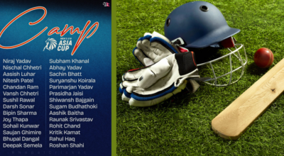 Nepal announces initial camp list for U-19 Asia Cup