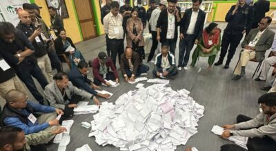 Vote Counting Resumes for Congress Officials After Ballot Box Dispute