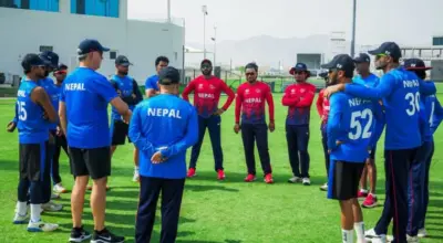 Nepal defeats Oman ‘A’ in practice match for ICC World Cup League