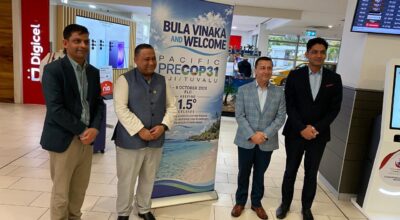 Foreign minister Khanal arrives in Fiji for climate summit