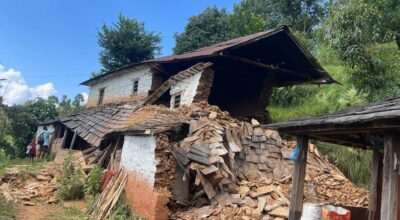 300 families displaced by landslides in Parbat