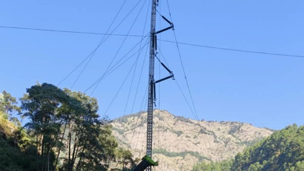 Dana-Rahughat section of Kaligandaki corridor transmission line in operation