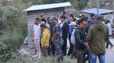 Minister Lamsal pledges sufficient budget for post-disaster reconstruction