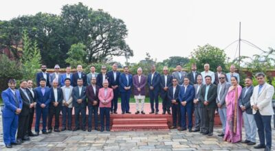 President stresses shared national resolve of state, private sector and society for building prosperous Nepal